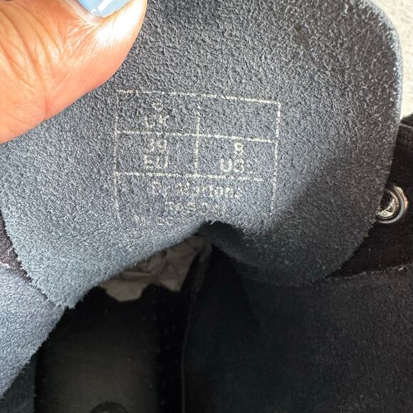 Dr. Martens 1460 Pascal 8 Eye Spectra Patent Combat Boot Metallic Gray Womens 8 - Picture 12 of 13